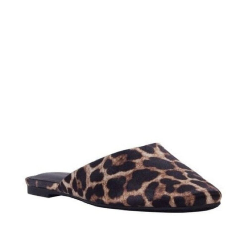 Katy Perry Collections Leopard Print The Evie Mule Size 8.5 Women's Coffee